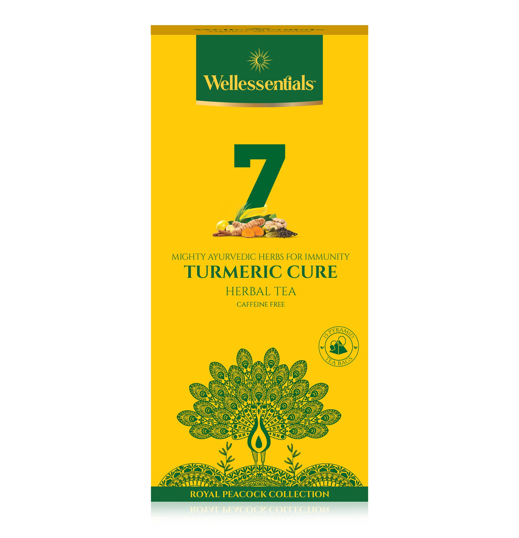 TURMERIC CURE TEA Wellessentials