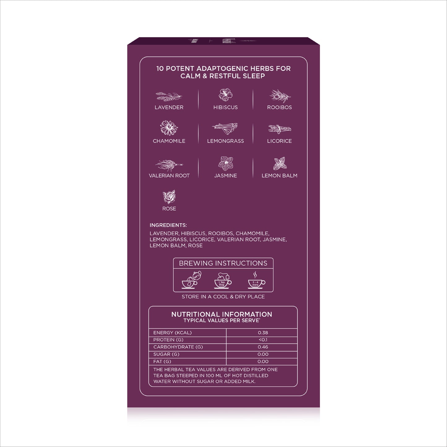 CALM & SLEEP HERBAL TEA
