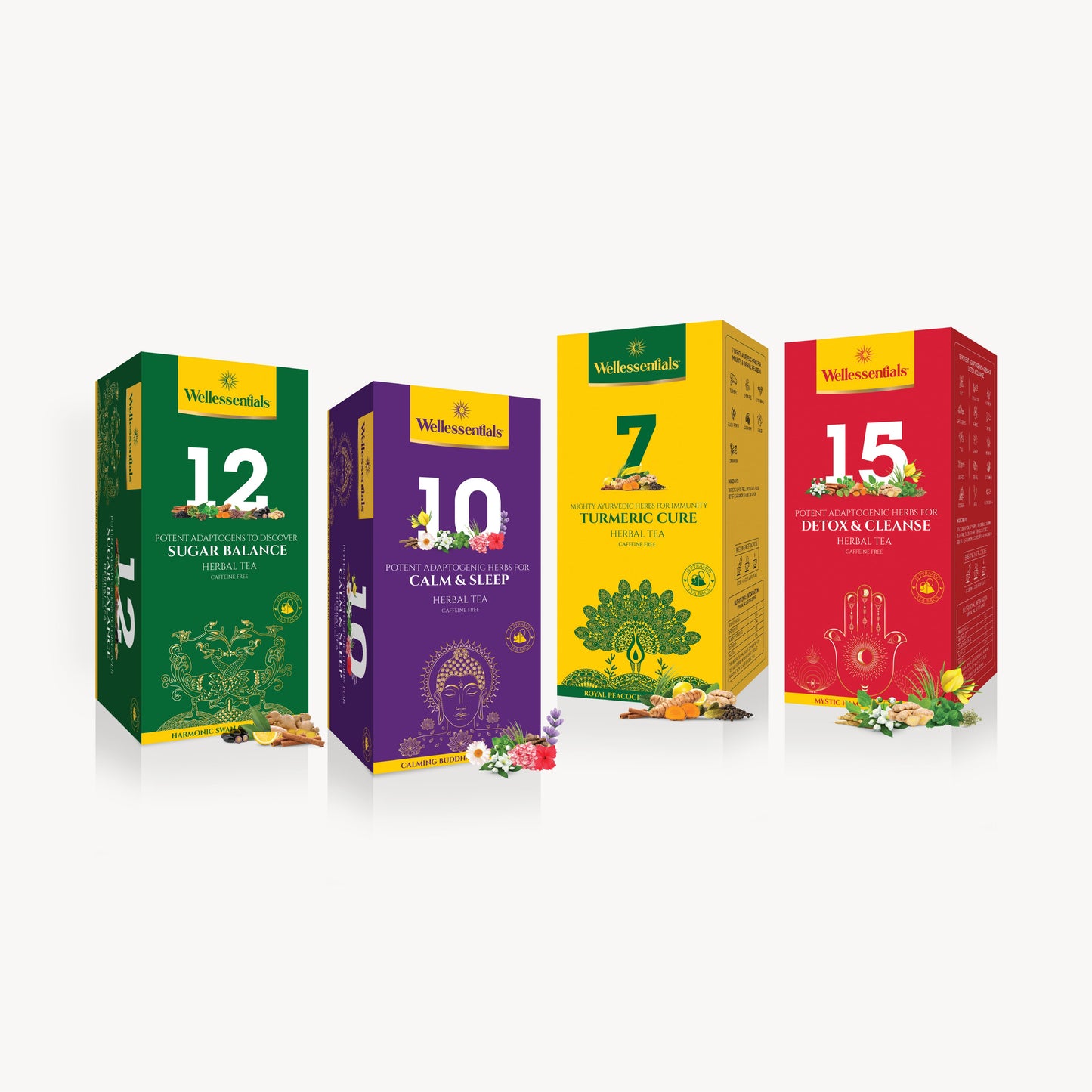 Pack of 4 - Herbal Goodness