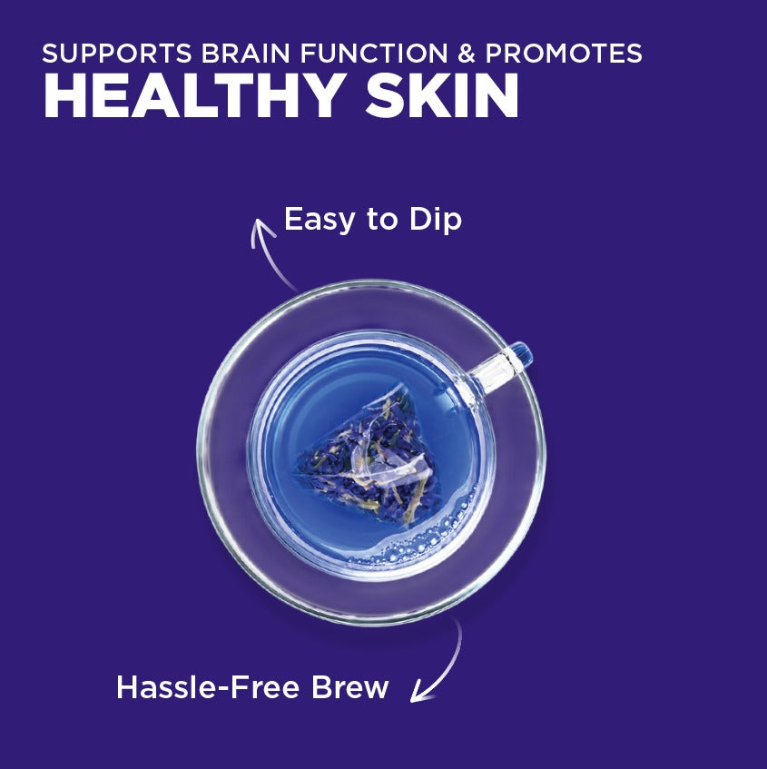 Blue Pea Detox Herbal Infusion