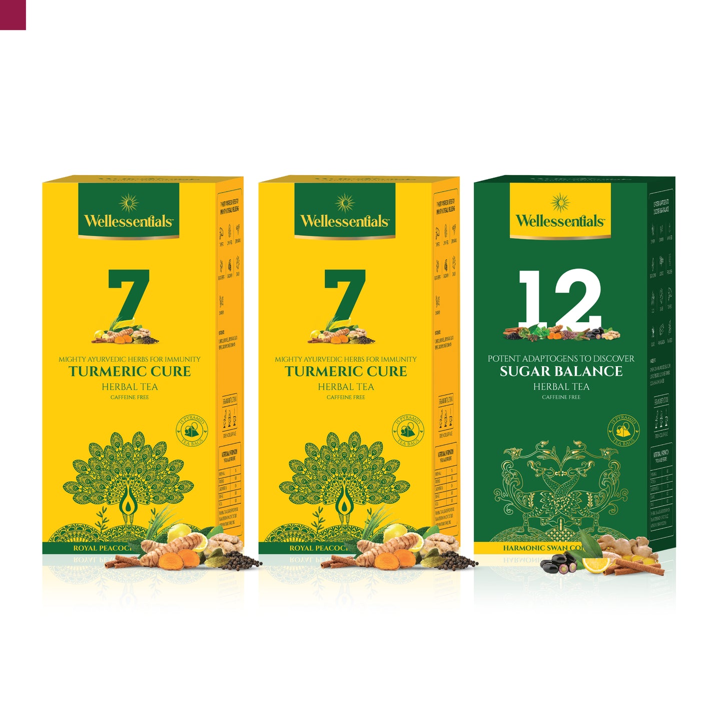 Pack of 2+1 - Herbal Cure & Balance